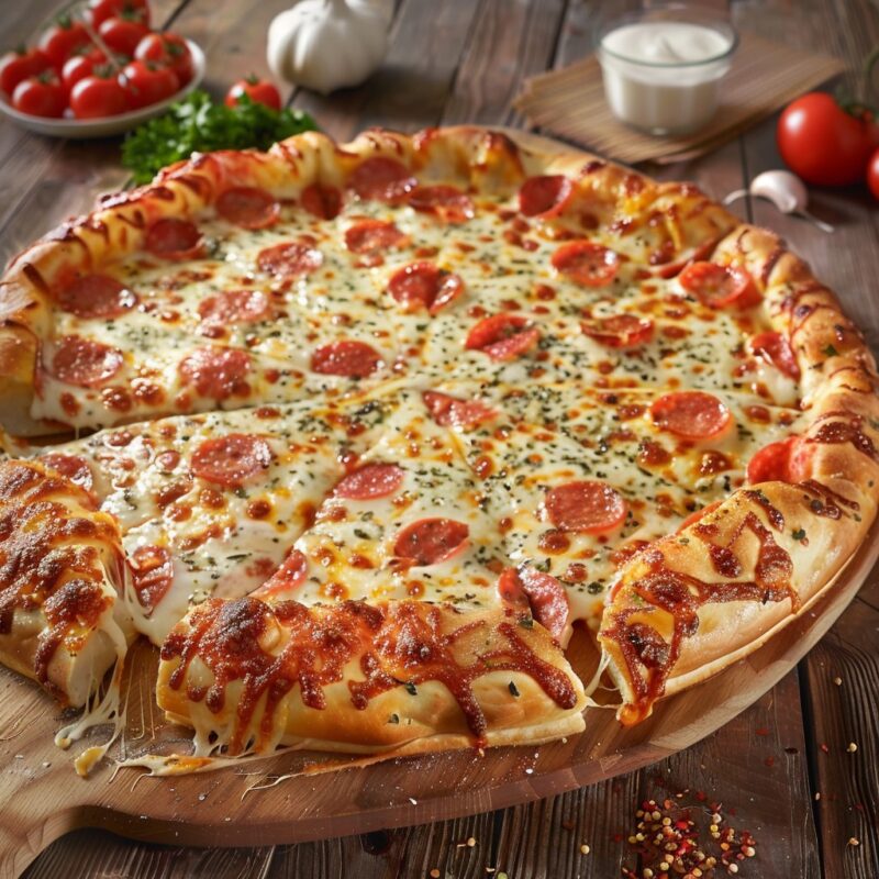 Papa John’s Large Pizza - Pizza Size