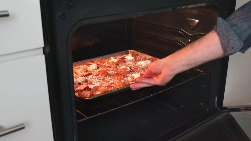 Baking the Pizza