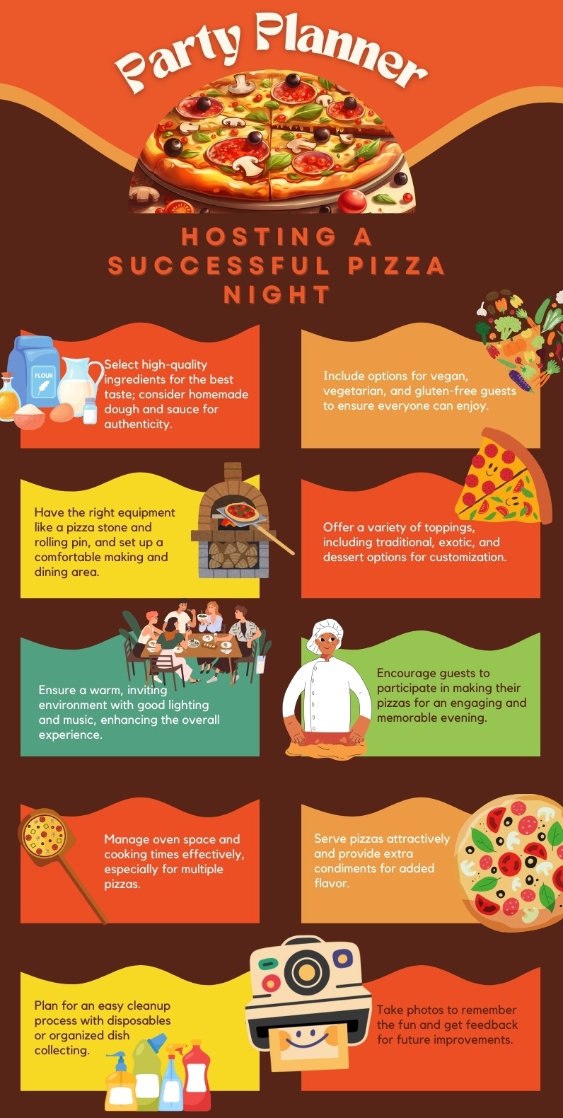Hosting a Pizza Night