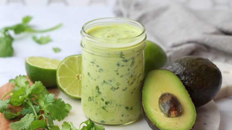 Lime Avocado Dressing