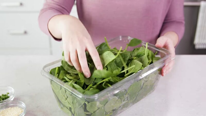 Spinach Topping for Pizza