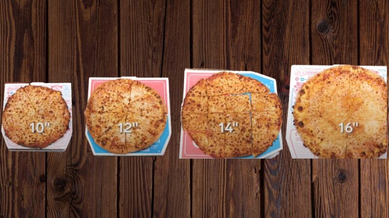 Domino's extra-large pizza
