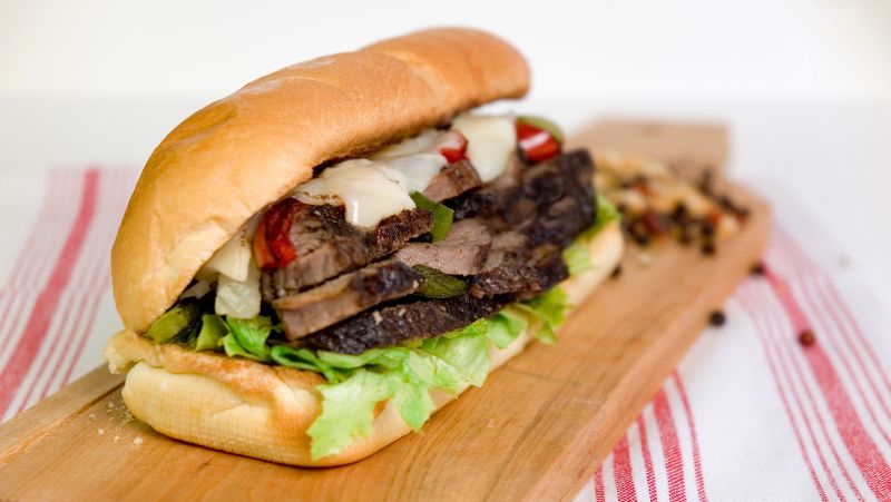 Philly steak sub